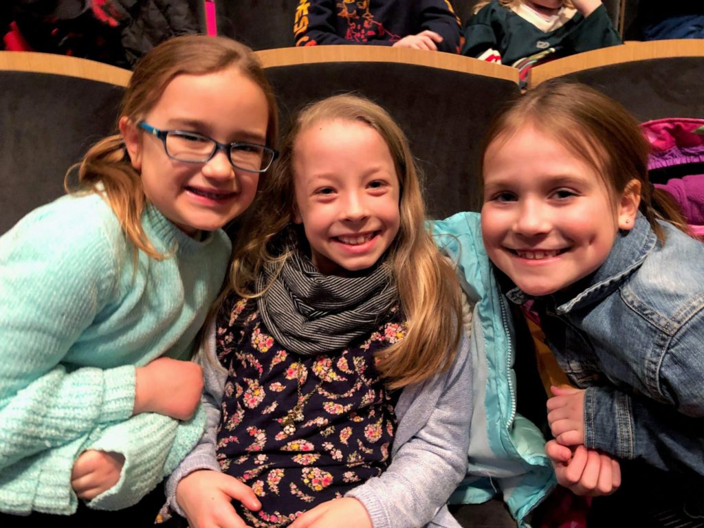 Hudson 3rd grades at Orchestra Hall.