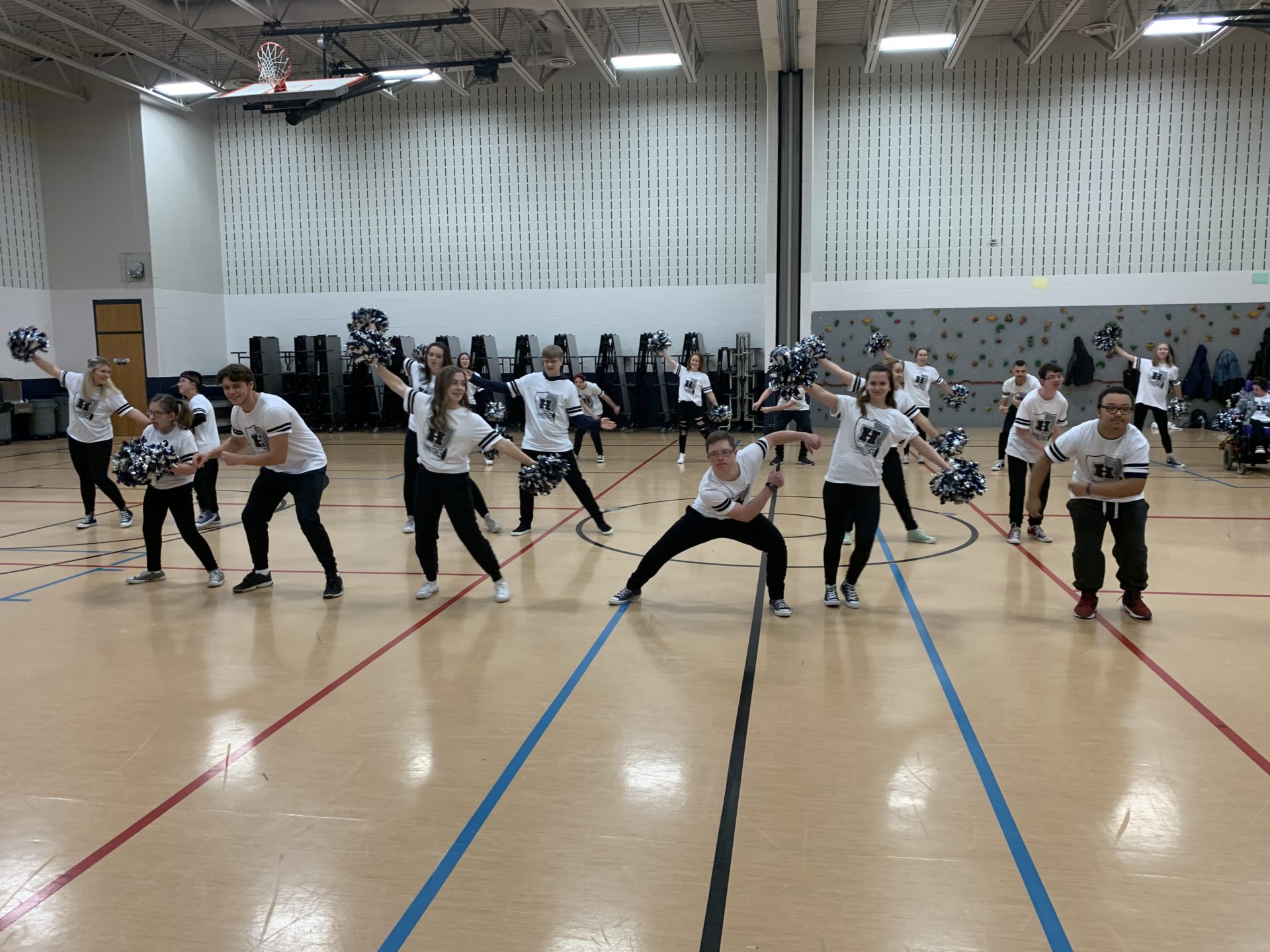 Rhinestone Raiders dance for elementary students.
