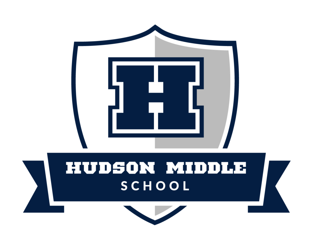 Hudson Middle School Shield Logo