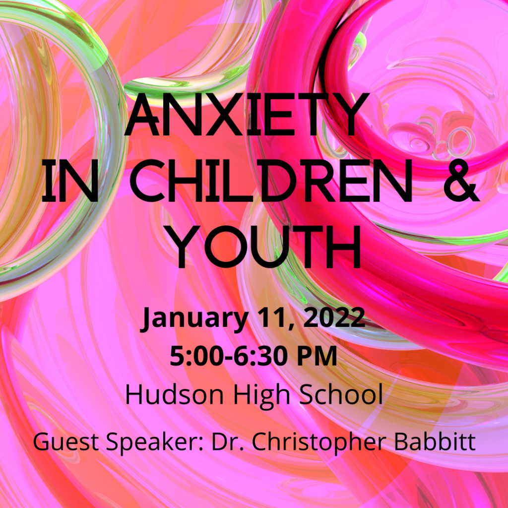 Anxiety in children and youth flier