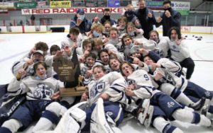 Image of boys hockey 20-21 state champs