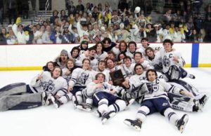 Image of boys hockey 21-22 state champs