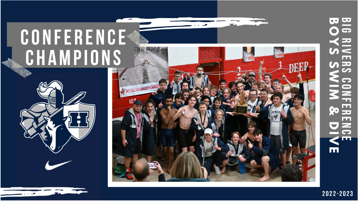 Conference champions boys swim and dive