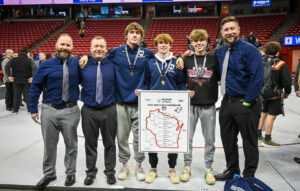 Image of state wrestling champs