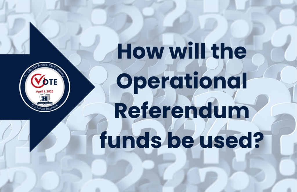 How will the Operational Referendum funds be used?