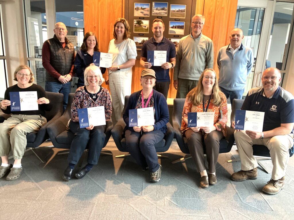 Star Grant recipients pose with their awards.